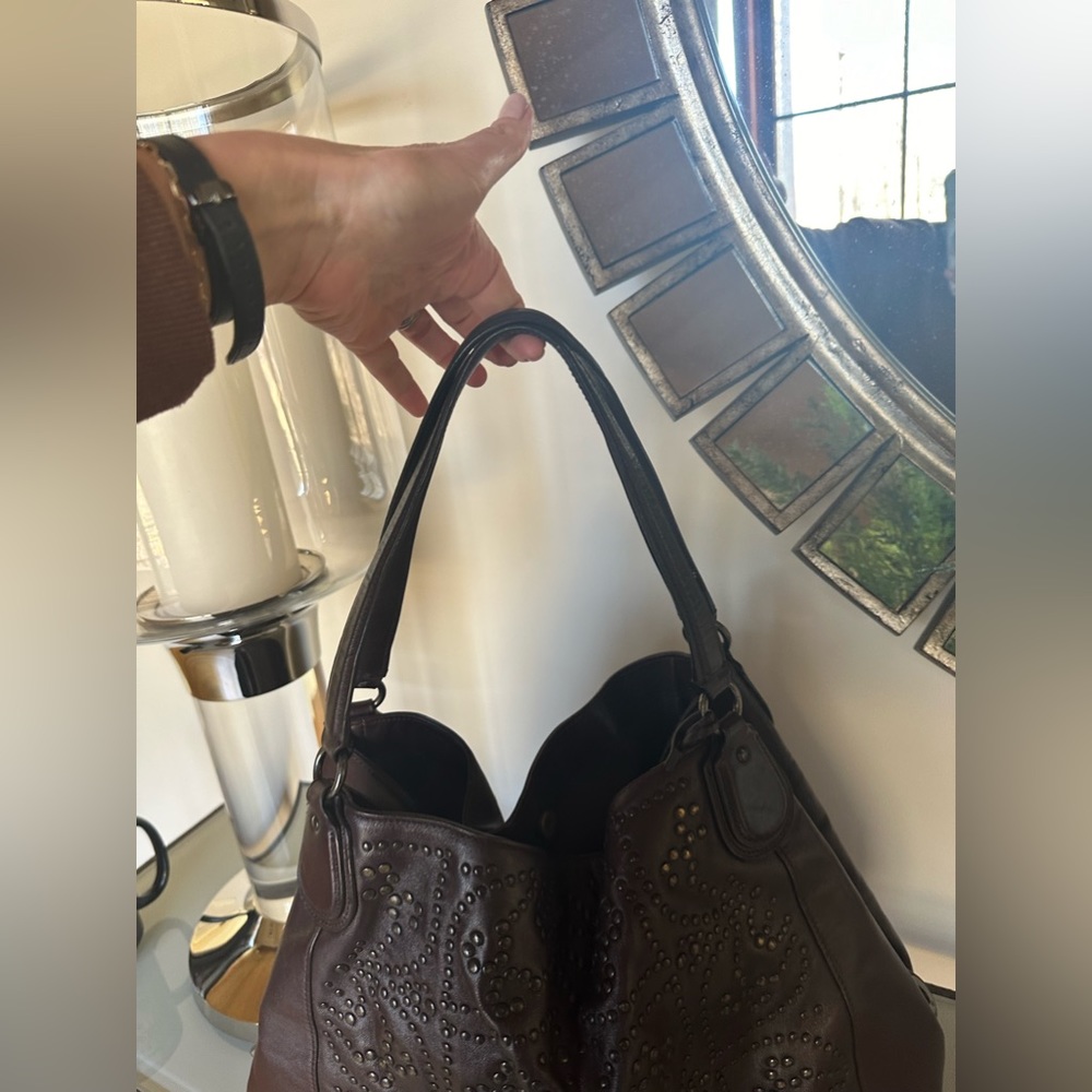 Coach Mini Stud Large Edie - Picture 8 of 12